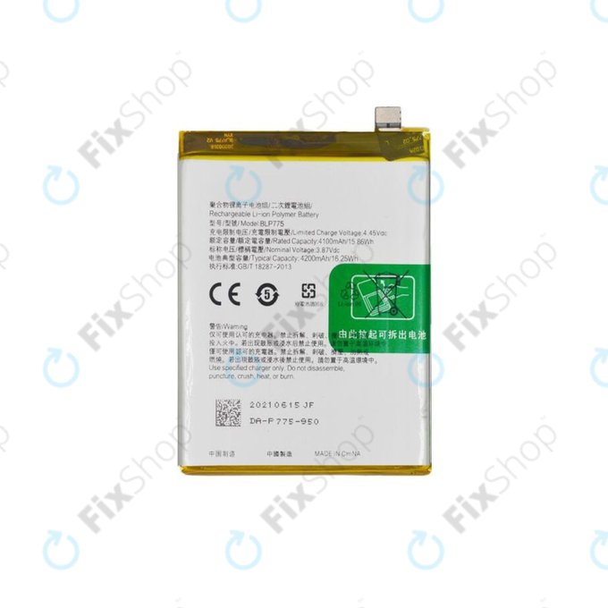 Realme X3 SuperZoom RMX2086 - Baterie BLP775 4200mAh