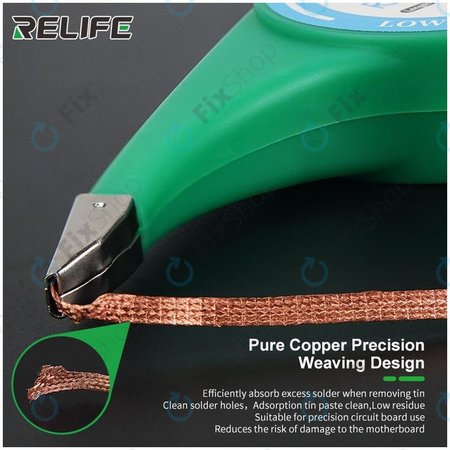 Relife RL-1520 - Pájecí Knot pro Odstranění Přebytečného Cínu (1,5 mm)