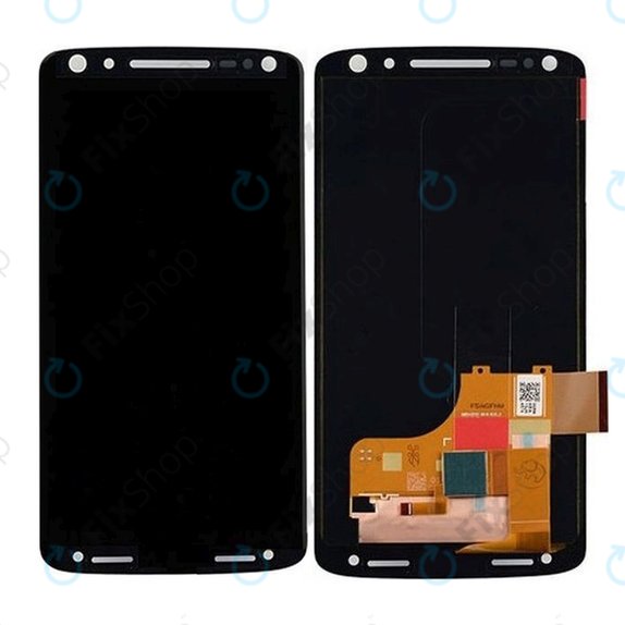Motorola Moto X Force XT1581 - LCD Displej + Dotykové Sklo (Black) TFT