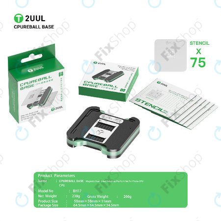 Platforma základny pro reballing CPU, 2UUL BH17