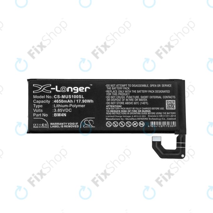 Xiaomi Mi 10 M2001J2G - Baterie BM4N 4650mAh HQ