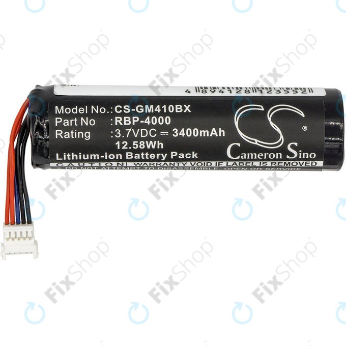 Baterie pro Datalogic GM4100, 4400, 3400mAh, Li-ion, 3.7V, 128000894, HQ