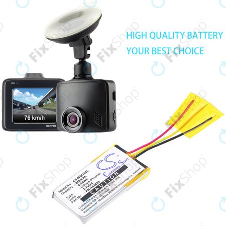 Baterie pro Bose QC20, 240mAh, Li-Pol, 3.7V, PR-452035, HQ