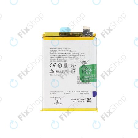 Oppo Reno 7 5G, Find X3 Neo, Find X5 Lite - Baterie BLP855 4500mAh