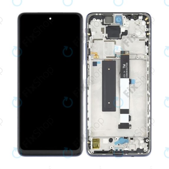 Xiaomi Mi 10T Lite 5G - LCD Displej + Dotykové Sklo + Rám (Pearl Gray) TFT