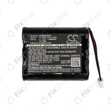 Baterie pro Marshall Stockwell, 3400mAh, Li-Ion, 11.1V, TF18650-2200-1S3PA, HQ