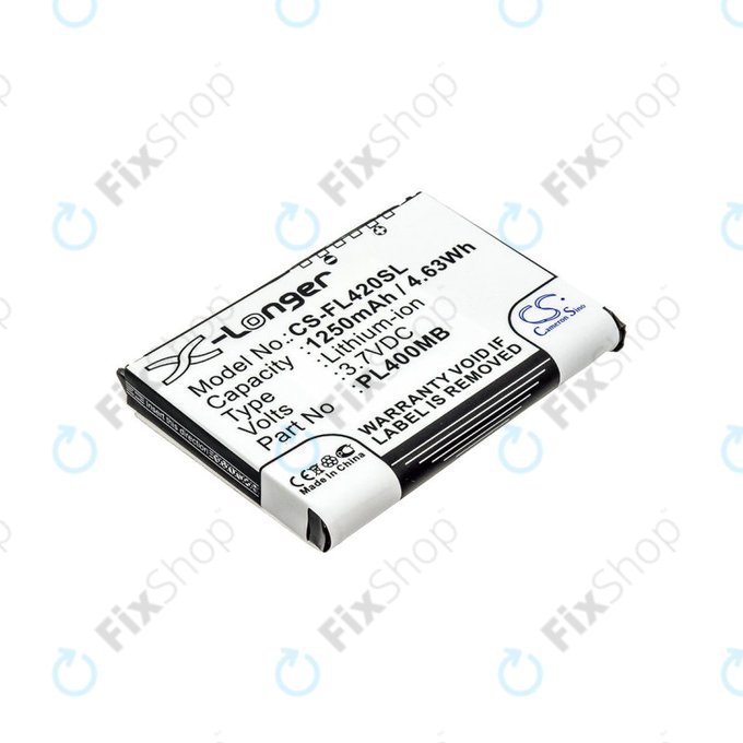 Baterie pro Fujitsu Siemens Loox N560, N520, N500, 420, 410, 1250mAh, Li-Ion, 3.7V, PL400MB, HQ