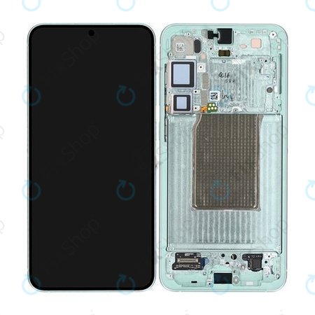 Samsung Galaxy S25 Plus - LCD Displej + Dotykové Sklo + Rám (Mint) - GH82-36368B Genuine Service Pack