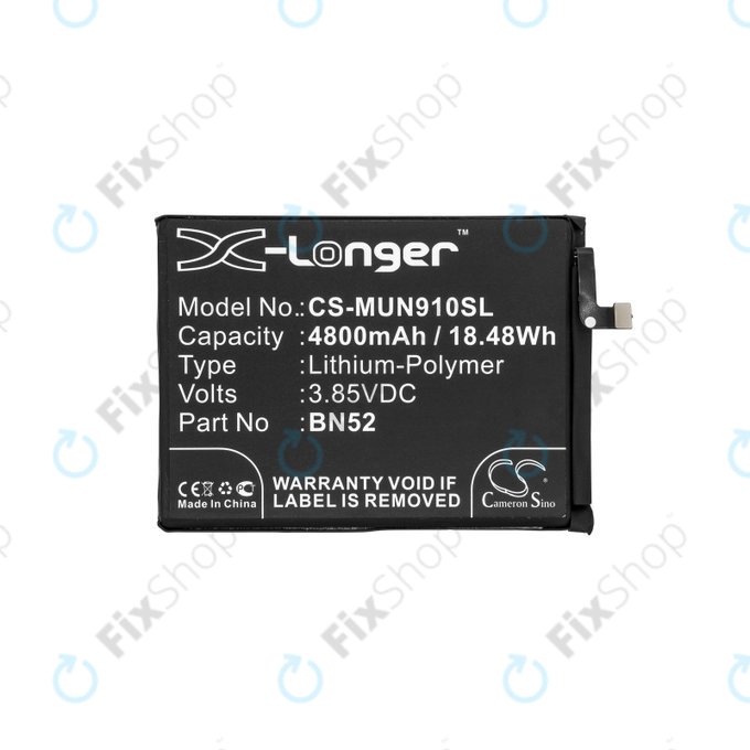 Xiaomi Redmi Note 9 Pro - Baterie BN52 4800mAh HQ
