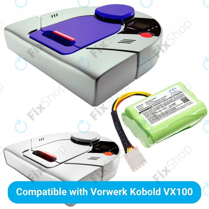 Vorwerk Kobold VX100 - Baterie 945-0006 Ni-MH 7.2V 3500mAh HQ