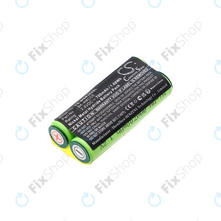 Baterie pro Waterpik 900 Sonic Toothbrush, Sensonic Plus Sr-3000, 700mAh, Ni-MH, 2.4V, BK-4MCCE, HQ