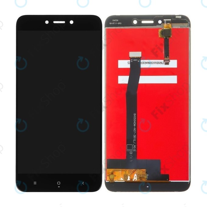 Xiaomi Redmi 4X - LCD Displej + Dotykové Sklo (Black) TFT