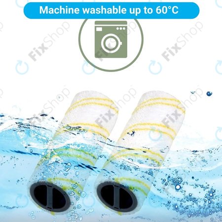 Kärcher FC 3, FC 5, FC 7 - Sada Válců na Všechny Typy Povrchů (Žlutá)