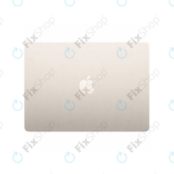 LCD displej pro MacBook Air 13", A3240 (2025), s předním sklem a krytem, Starlight, 661-50104, Genuine Apple