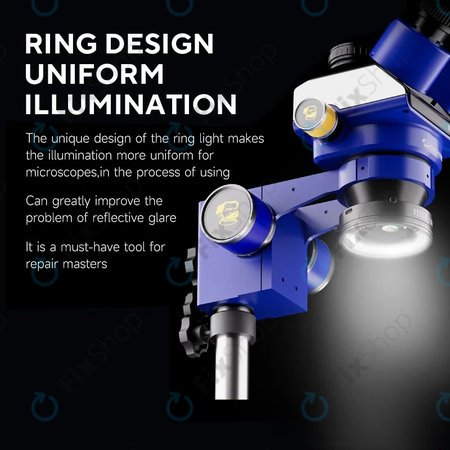 Mechanic LS720 Plus - Polarizované LED kruhové světlo pro mikroskop