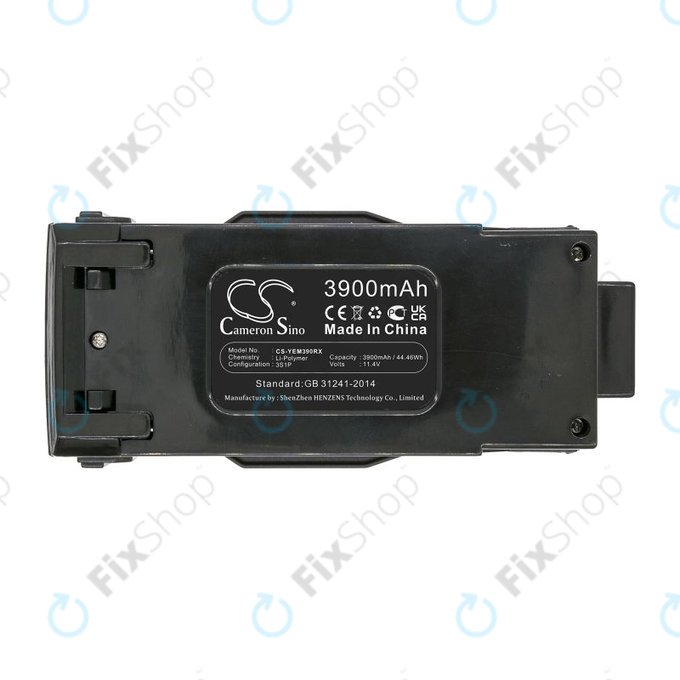 Baterie pro Yuneec Mantis G, Q, 3900mAh, Li-Pol, 11.4V, YUNB3S2800, HQ