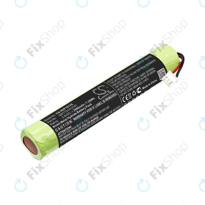 Baterie pro Hurricane Spin Scrubber, Brush Cleaner Mop, 2000mAh, Ni-MH, 3.6V, 8877731412181, HQ