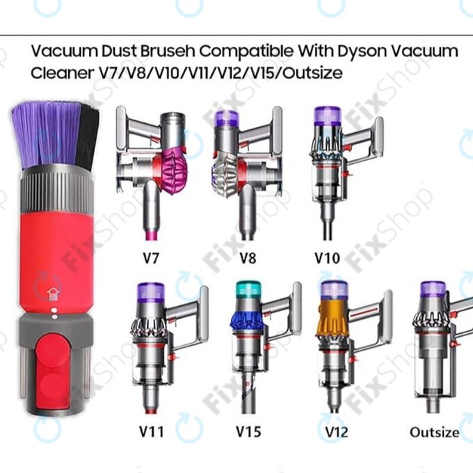 Kartáč proti poškrábání pro Dyson V7, V8, V10, V11, V12, V15
