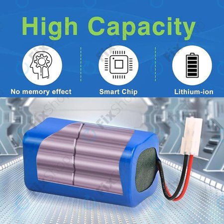 Xiaomi Essential (Mijia G1), Flyco FC-series, myVacBot SN500, Panasonic MC-series, Phicomm X3, Puppy R-series - Baterie Li-026418 Li-Ion 14.8V 2600mAh