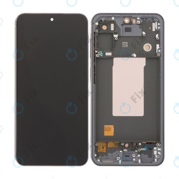 Samsung Galaxy A56 A566E - LCD Displej + Dotykové Sklo + Rám (Awesome Graphite) TFT