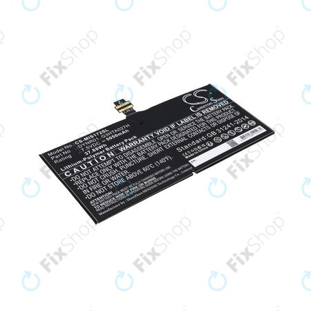 Baterie pro Microsoft Surface Pro 4, 5050mAh, Li-Pol, 7.5V, DYNR01, HQ