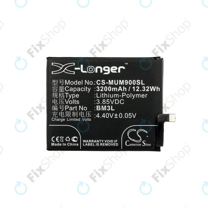 Xiaomi Mi 9 - Baterie BM3L 3200mAh HQ