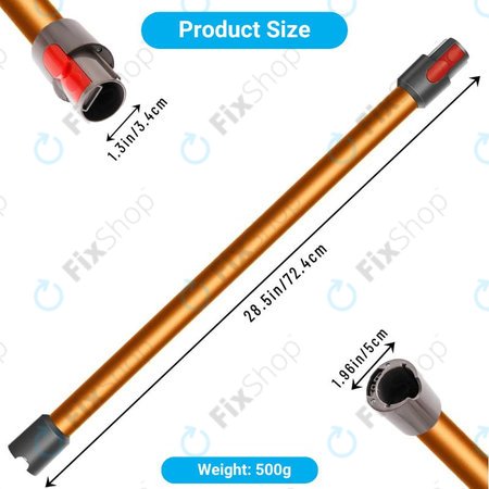 Dyson V-series, Outsize - Sací Tyč (Oranžová)