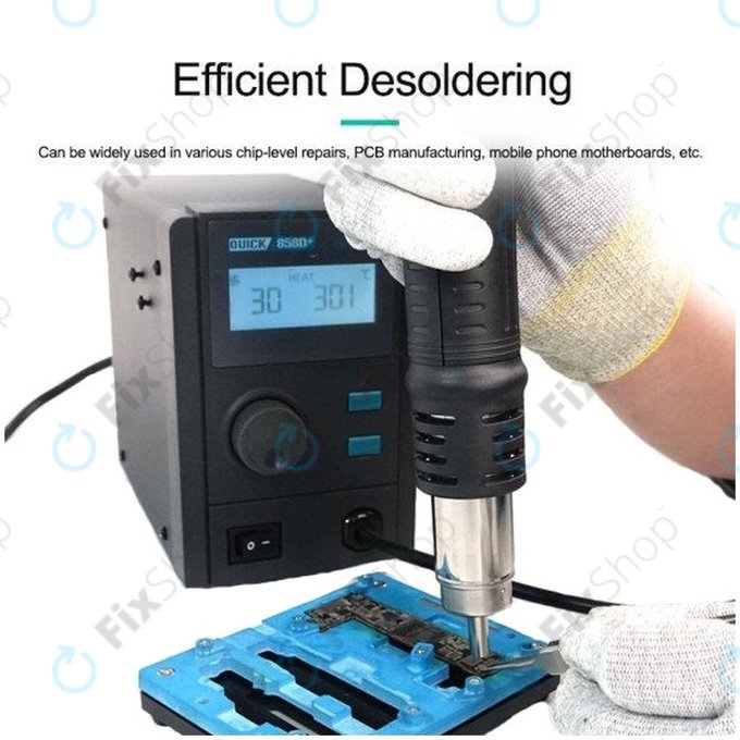 Quick 858D+ - Teplovzdušná Pájecí Stanice