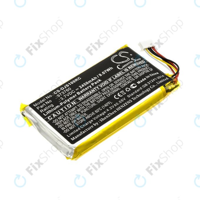 Baterie pro DJI Mavic Pro, Air, Spark, 2450mAh, Li-Pol, 3.7V, 973760, HQ