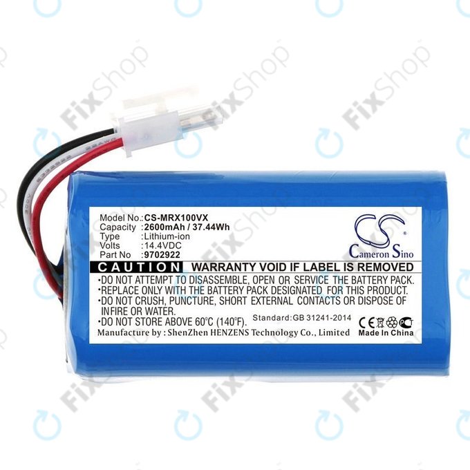 Miele Scout RX1 - Baterie 9702922 Li-Ion 14.4V 2600mAh HQ