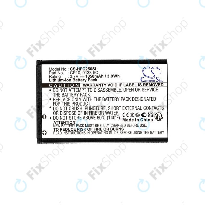 Baterie pro Amplicomms Powertel M4000, Auro Comfort 1010, 1050mAh, Li-Ion, 3.7V, MM460BB, CP10, HQ