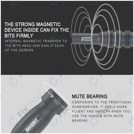 Jakemy JM-8172 - Sada Servisního Nářadí pro Servis Elektroniky 73v1