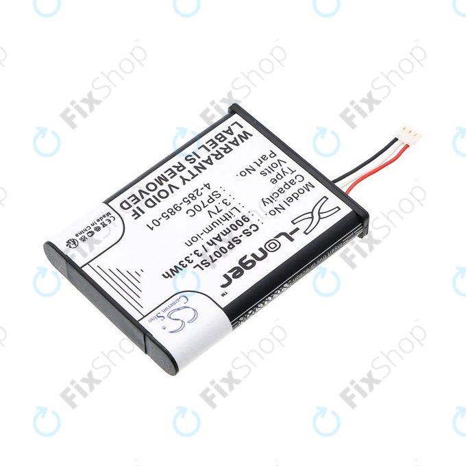 Baterie pro Sony PSP E1000, E1002, E1004, E1008, 900mAh, Li-Ion, 3.7V, SP70C, HQ
