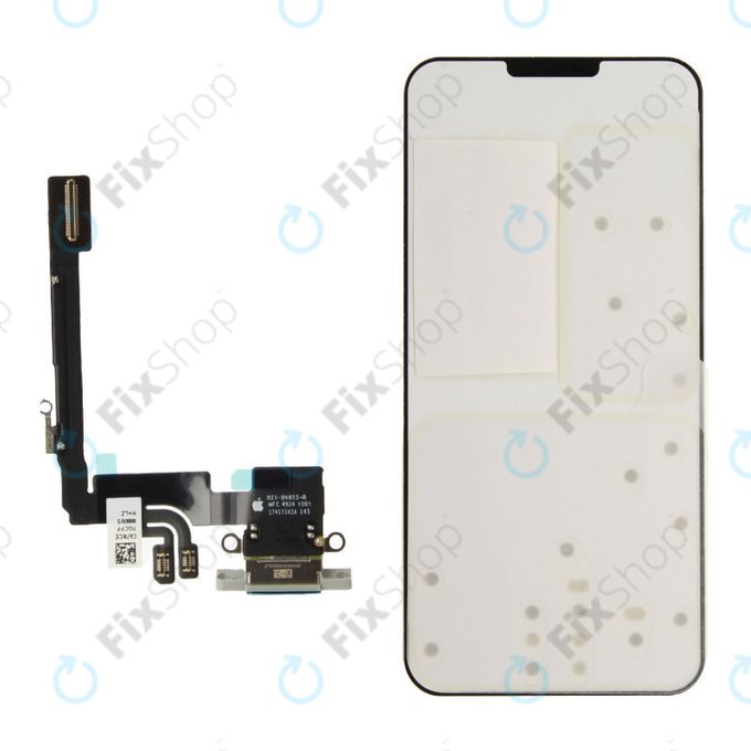 Nabíjecí Konektor + Flex Kabel pro iPhone 16 Pro | White Titanium | 923-11089 | Genuine Apple
