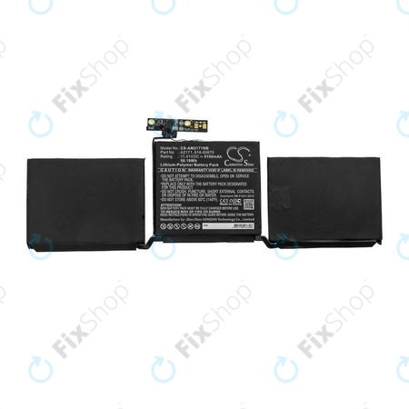 Apple MacBook Pro 13" A2159 (2019), A2289 (2020), A2338 (2020) - Baterie A2171 5100mAh HQ