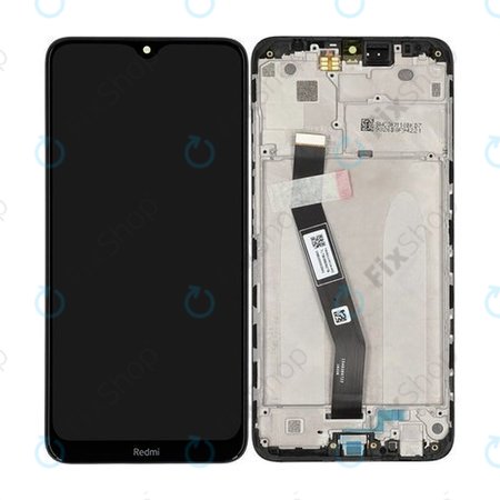 Xiaomi Redmi 8A MZB8458IN M1908C3KG - LCD Displej + Dotykové Sklo + Rám (Midnight Black) - 5600030C3K00, 560002C3K300 Genuine Service Pack