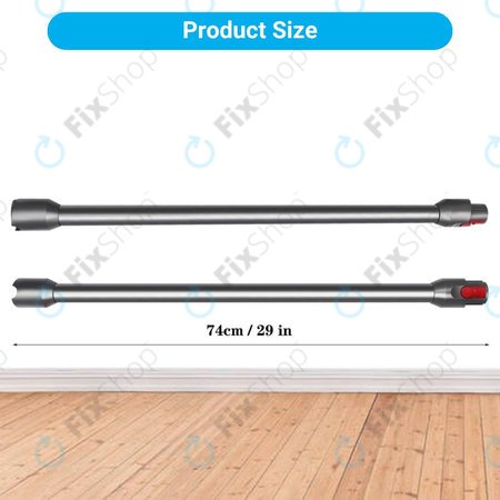 Dyson V12 - Sací Tyč (Stříbrná)