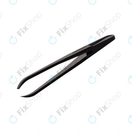 Plastová Antistatická Pinzeta s Tenkou Zakřivenou Špičkou