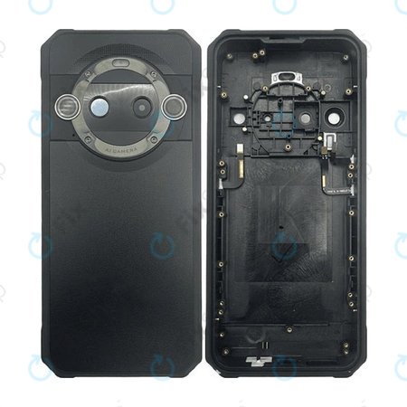 iGet Blackview BL9000 Pro - Bateriový Kryt Komplet (Black)