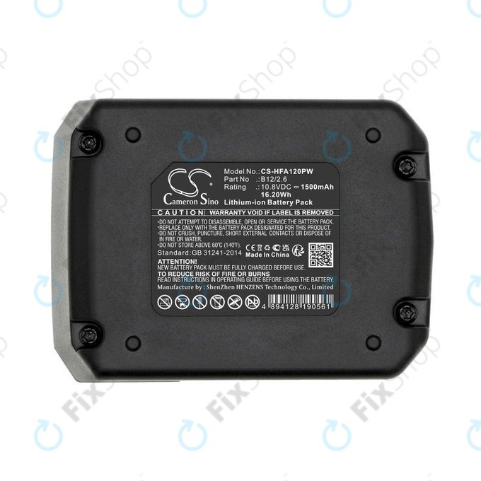 Baterie pro Hilti PR 2-HS A12, 1500mAh, Li-Ion, 10.8V, B12/2.6, B12/4.0, 2077977, HQ