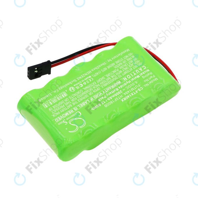 Baterie pro Futaba 14SG, 4PKS, 2000mAh, Ni-MH, 6V, FUTM1484, HQ