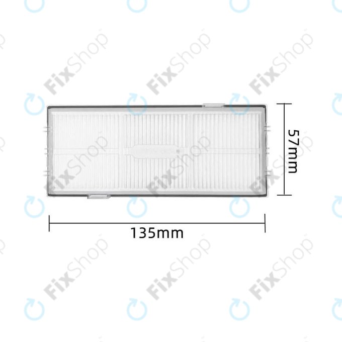 Xiaomi Roborock S7, S7+, S7 MaxV, S7 MaxV Ultra, S7 Pro Ultra, S8, S8+, S8 Pro Ultra, T7S Plus - Prachový Filtr (2ks)