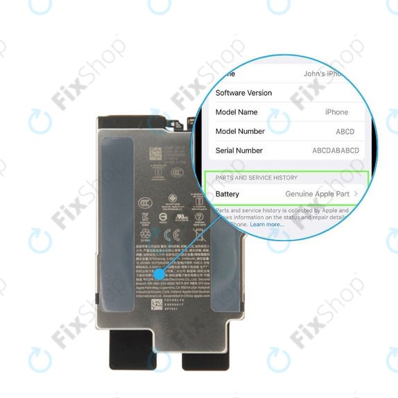 Baterie pro iPhone 17 Air | 3149mAh | 661-55235 | Genuine Apple