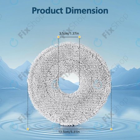 Xiaomi Dreame X40 Ultra, L40 Ultra, L10s Ultra, Pro Gen2, Mova E30 Ultra - Mopovací útěrka