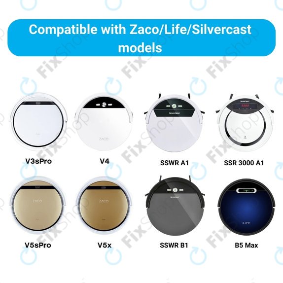 Zaco V3, V40, V5s Pro, V5x, Silvercrest SSWR A1, SSWR B1, SSR 3000 A1x - Baterie 18650B4-4S1P-AGX-2 Li-Ion 14.4V 2600mAh HQ