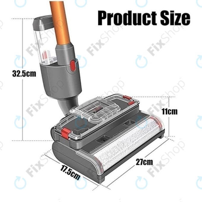 Dyson V-series - Podlahová Hubice pro Mokré a Suché Čištění