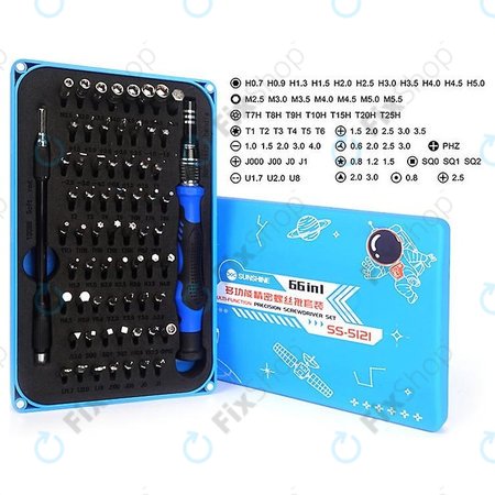 Sunshine SS-5121 - Sada se Šroubovákem a Bity 66v1