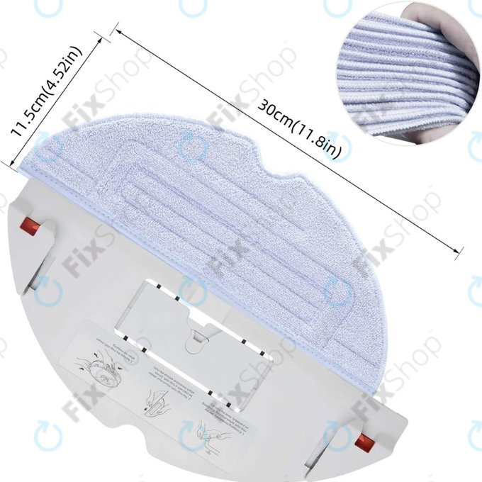 Xiaomi Roborock S7, S7+, S7 MaxV, S7 MaxV Ultra, S7 Pro Ultra, S8, S8+, T7S Plus - Mopovací Útěrka (Mikrovlákno)