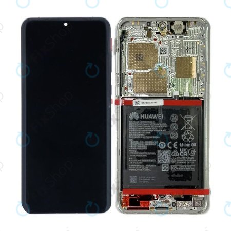 Huawei P60 Pro - LCD Displej + Dotykové Sklo + Rám + Baterie - 02355MUT Genuine Service Pack