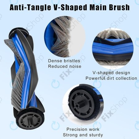 Ecovacs Deebot X9 Pro Omni, X9 Pro - Hlavní kartáč